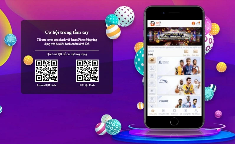 Hướng dẫn cách tải app cá cược DD7 với hai hệ điều hành